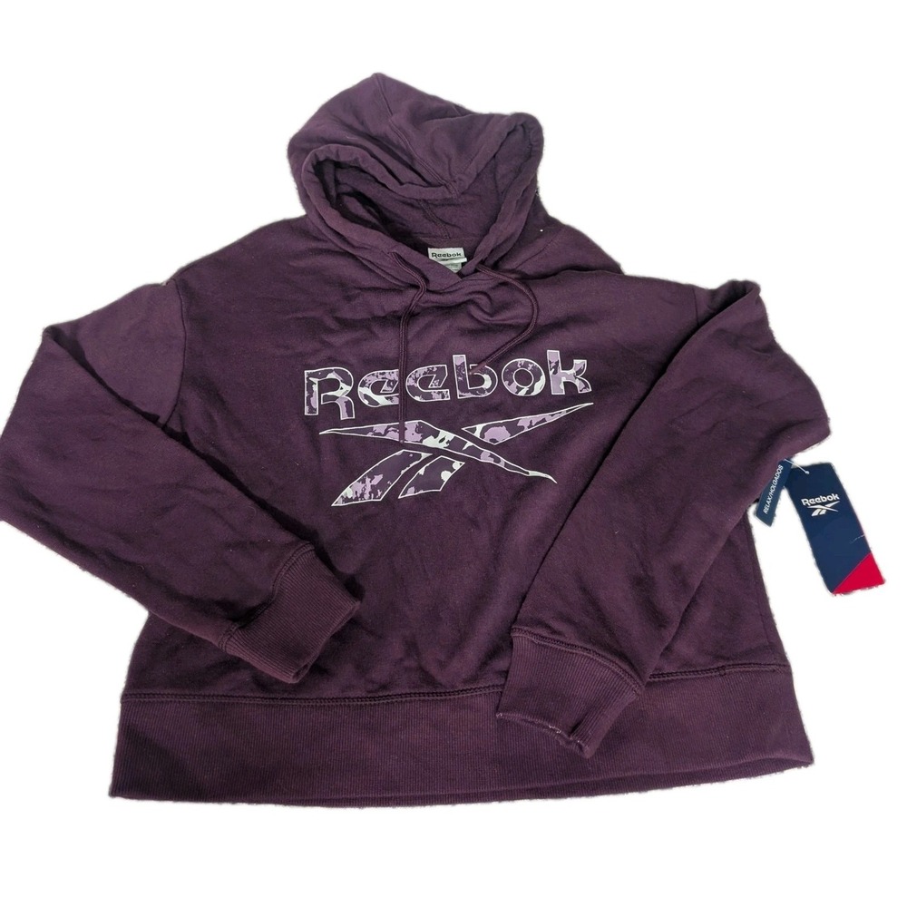 Reebok Purple Hoodie Hooded Sweatshirt Size Youth Small Girls